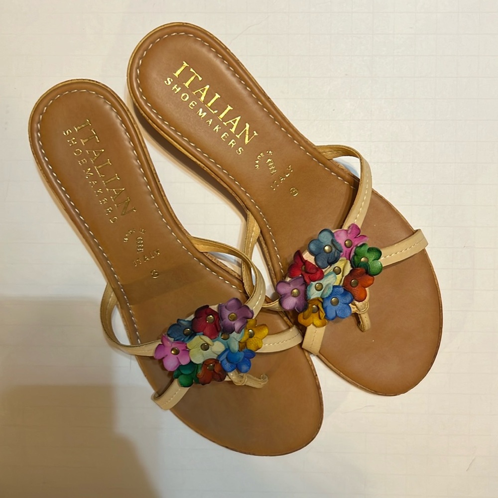 Italian Shoemakers Sandals - Sz 8